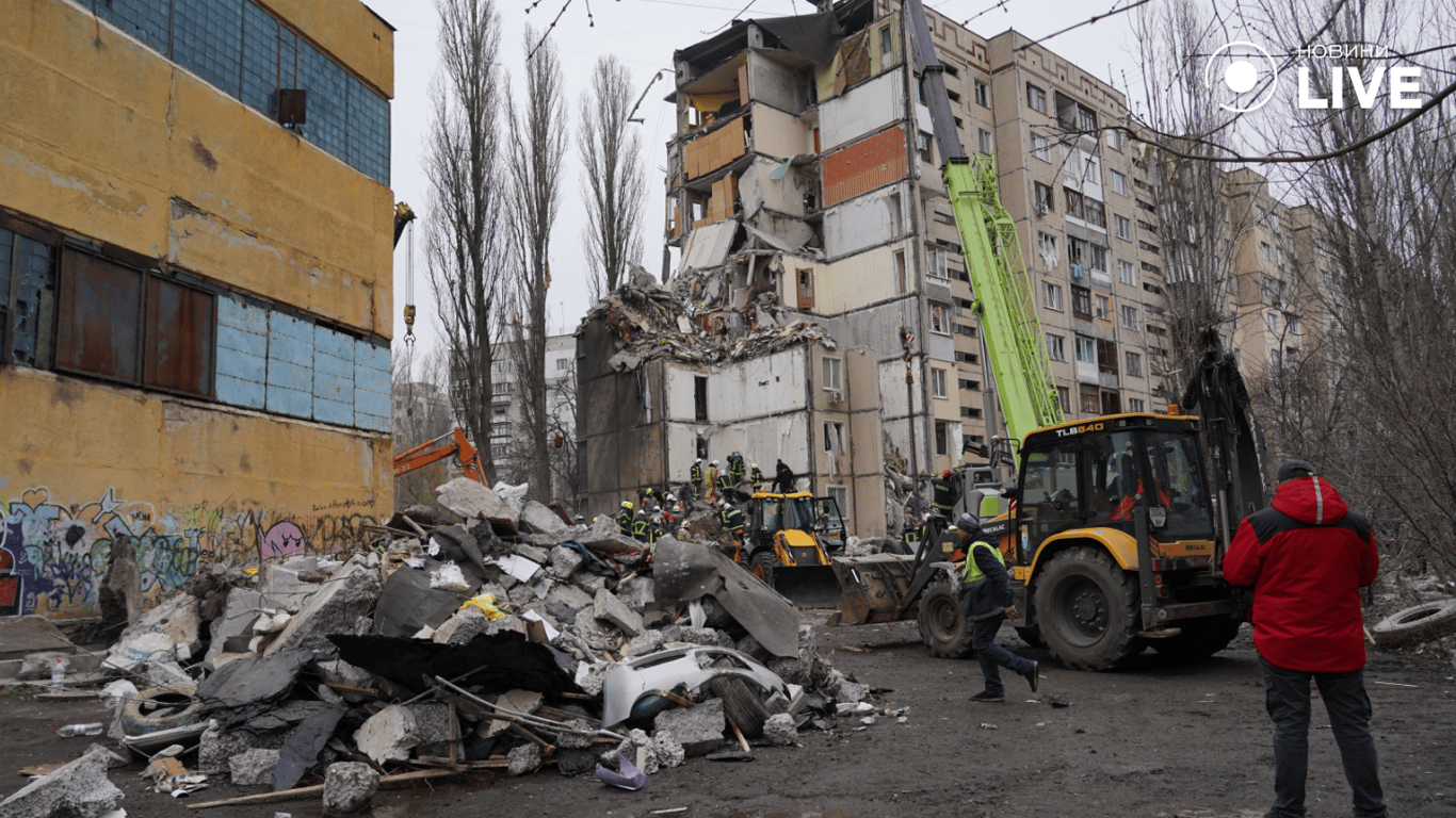 Наслідки ворожої атаки на будинок 