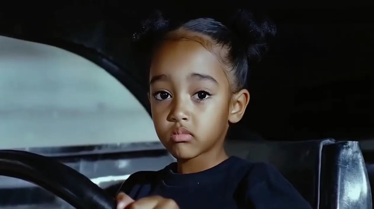 Дочери Ким Кардашьян снялись в клипе