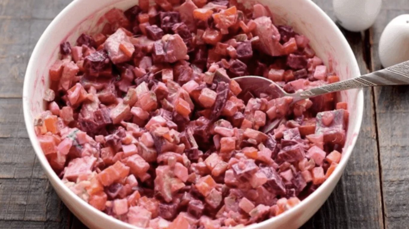 рецепт салату замість шуби