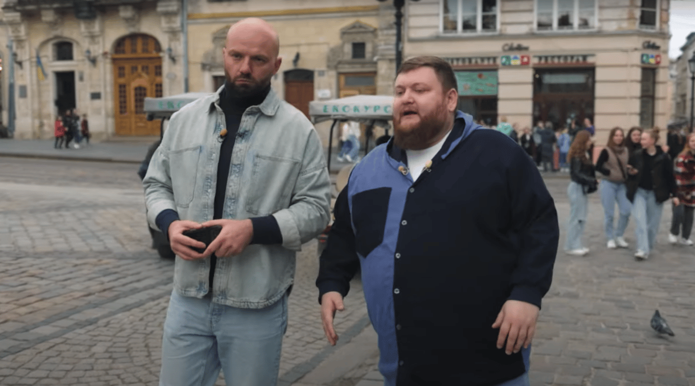 Владимир Жогло на интервью у Славы Демина во Львове.