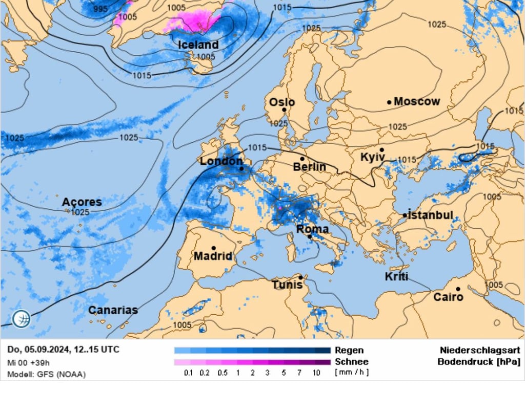 Карта погоды