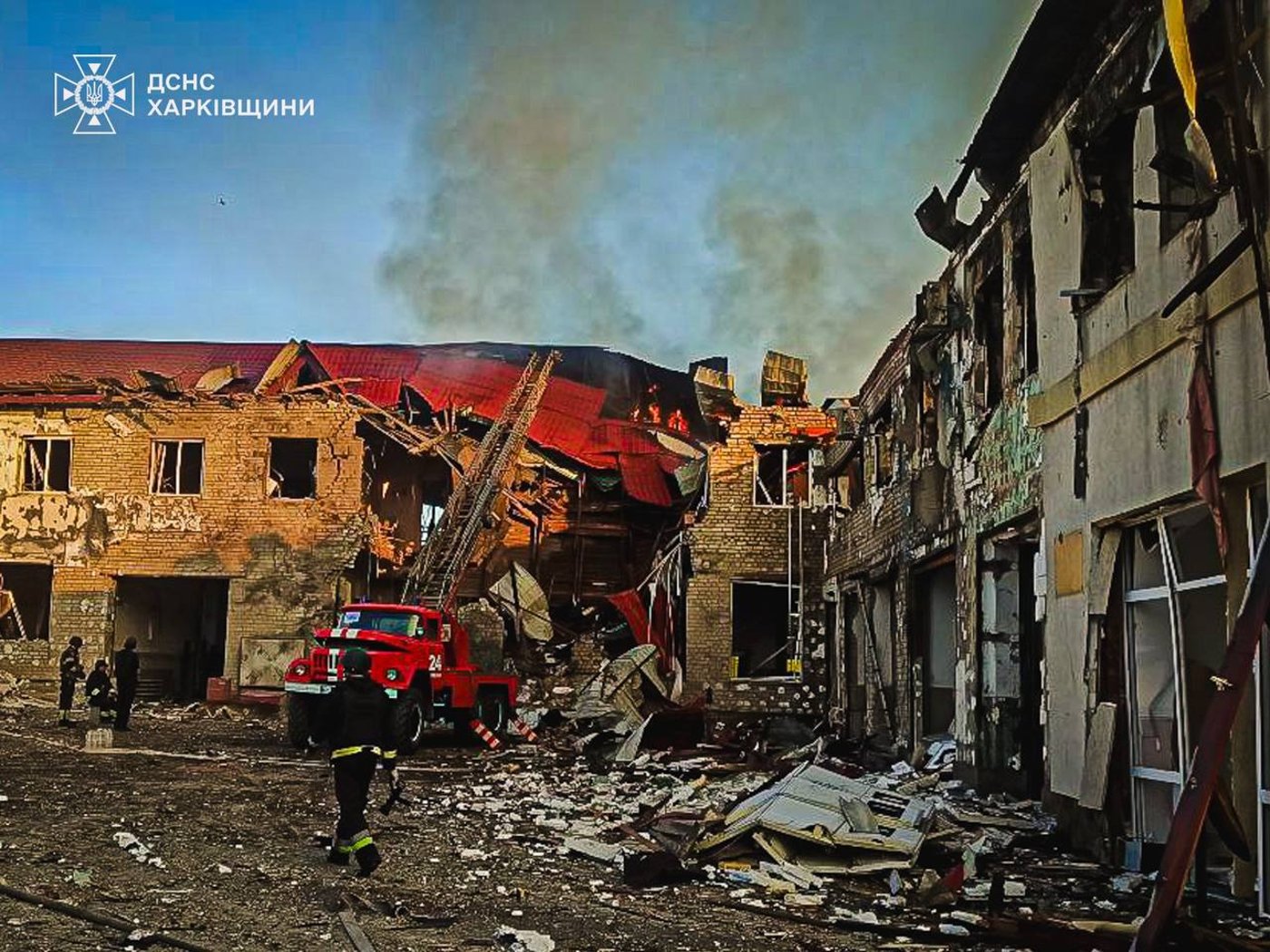 Russian strike hits railway in Lozova, Kharkiv Region — photo report