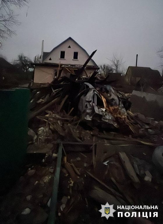 Дронова атака на Київщину: деталі про удар та руйнування