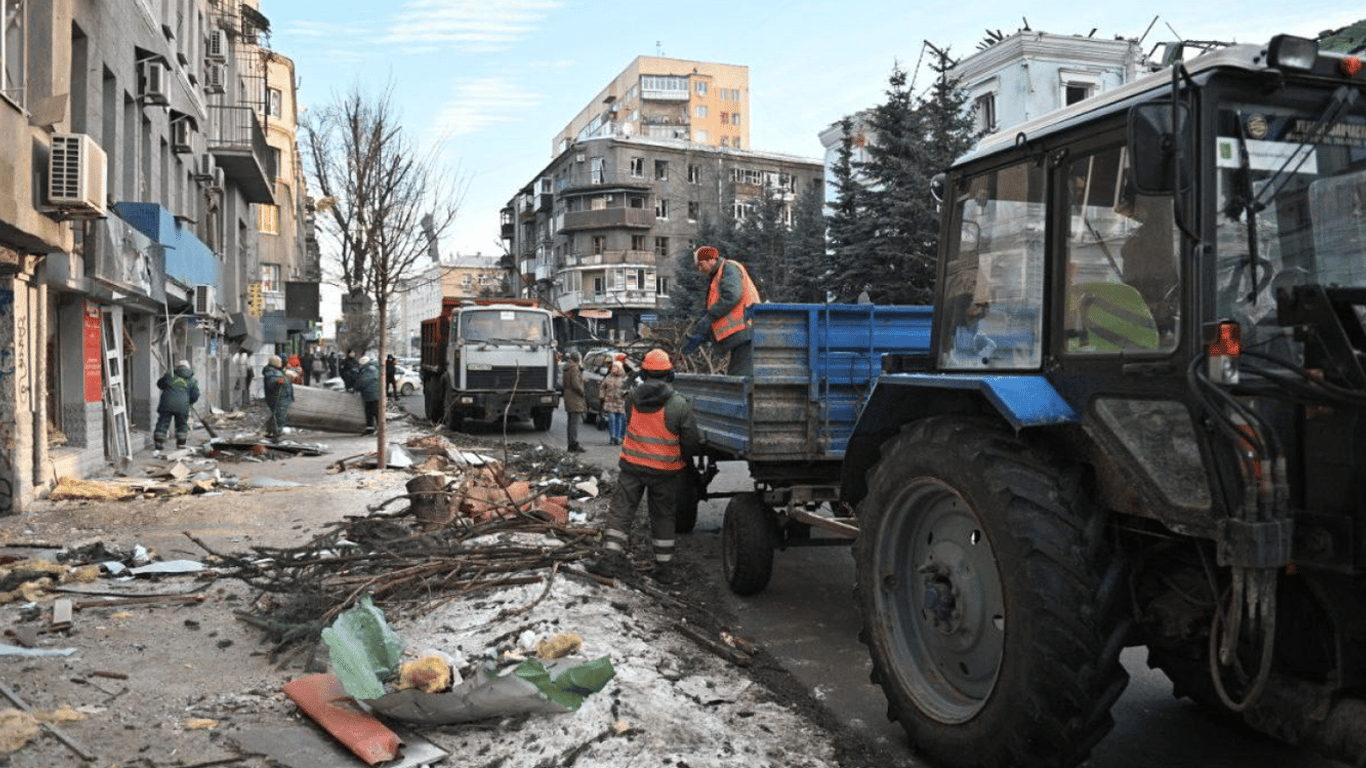 Разрушено научное учреждение — в ОВА показали последствия обстрела Харькова