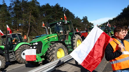 Польські фермери розпочали протести на кордоні з Німеччиною - 290x166