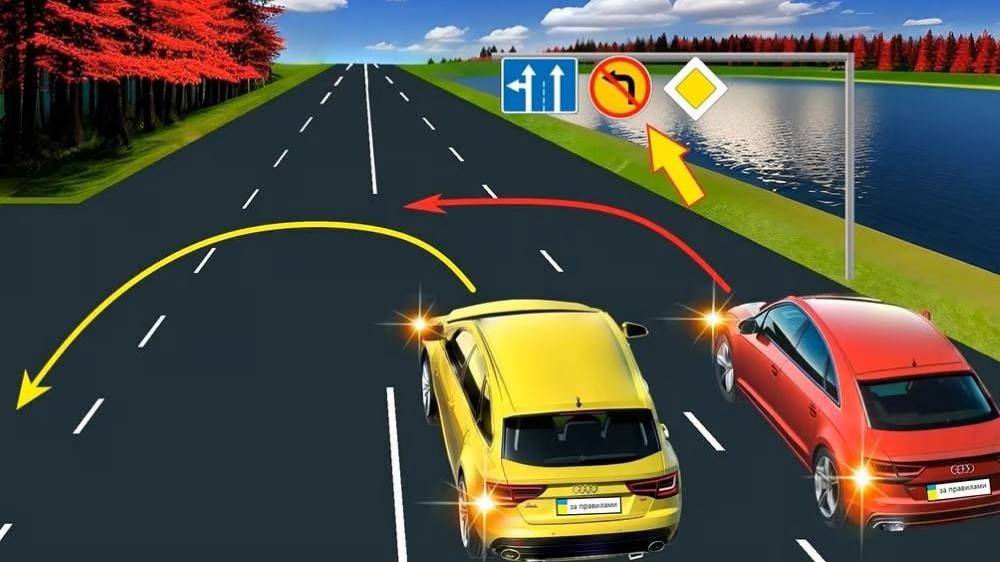Быстрый тест по ПДД — кто из водителей нарушает правила - фото 2