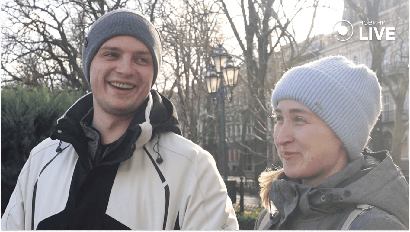 Одесити Тетяна та Олександр. Фото: Новини.LIVE/ Юлія Браславська 
