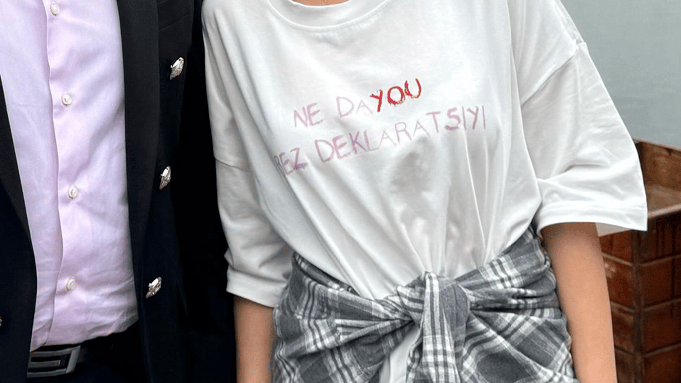 Футболка Соні Морозюк. Фото: instagram.com/sonya.moroziuk/