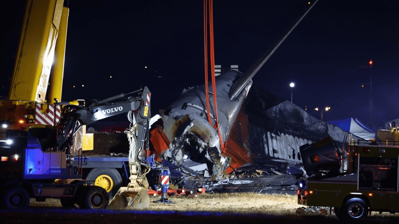 Наслідки авіакатастрофи в Південній Кореї