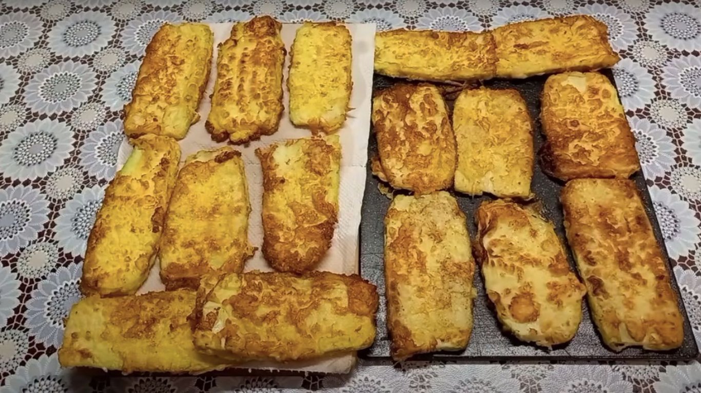 рецепт из кабачков на лето