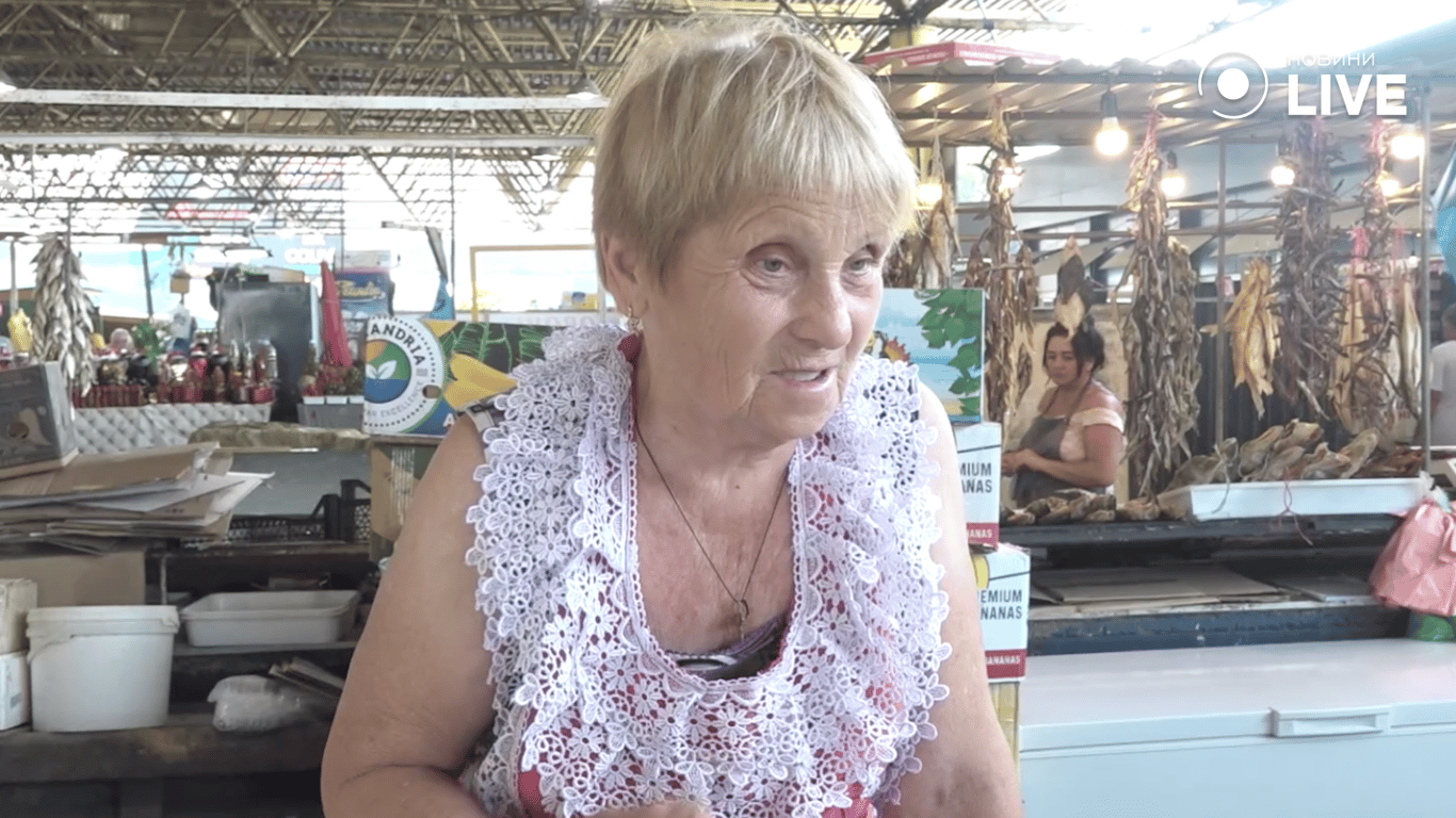 Продавчиня Галина Петрівна про вартість риби
