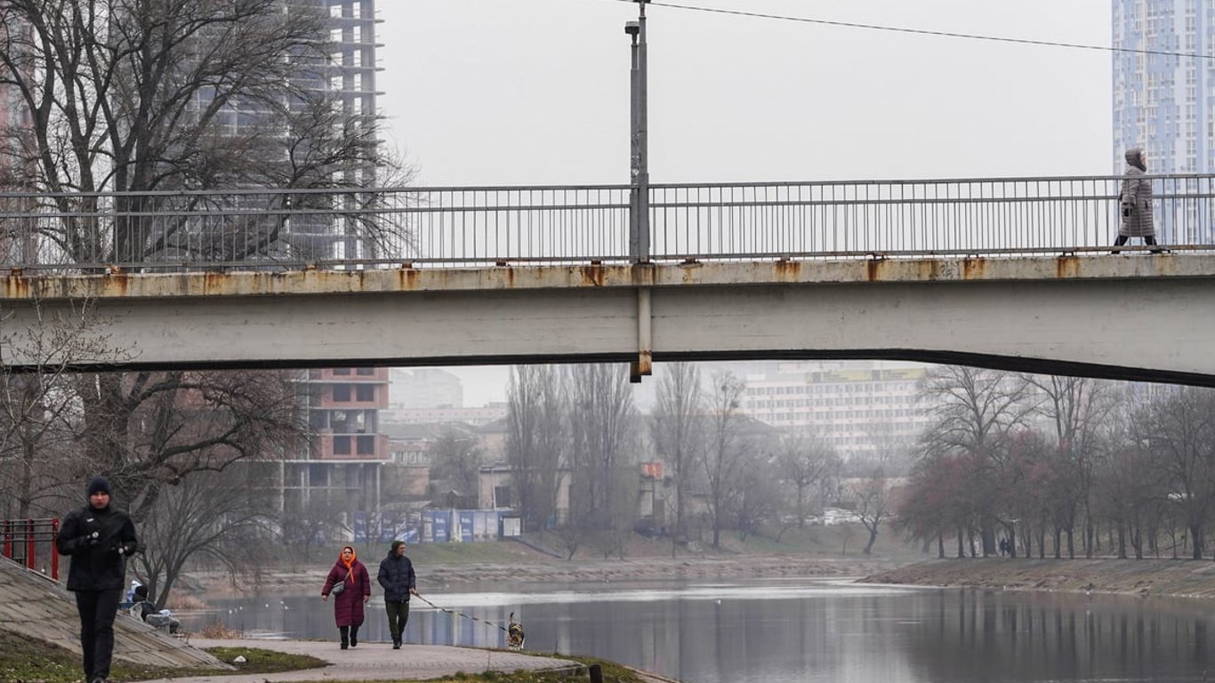 Прогноз погоди у Києві на завтра, 13 грудня