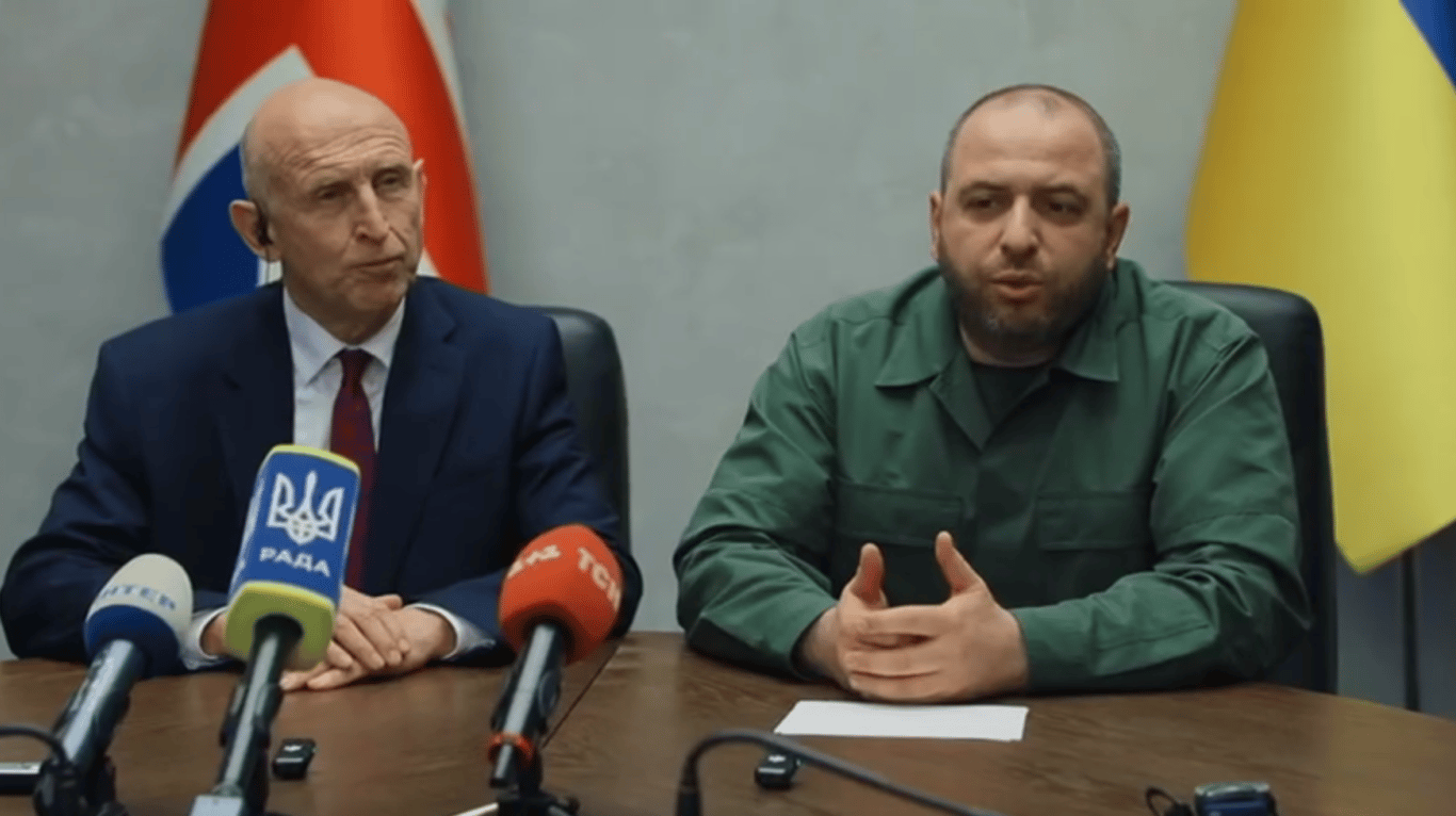 Встреча Умерова и нового министра обороны Британии 7 июля