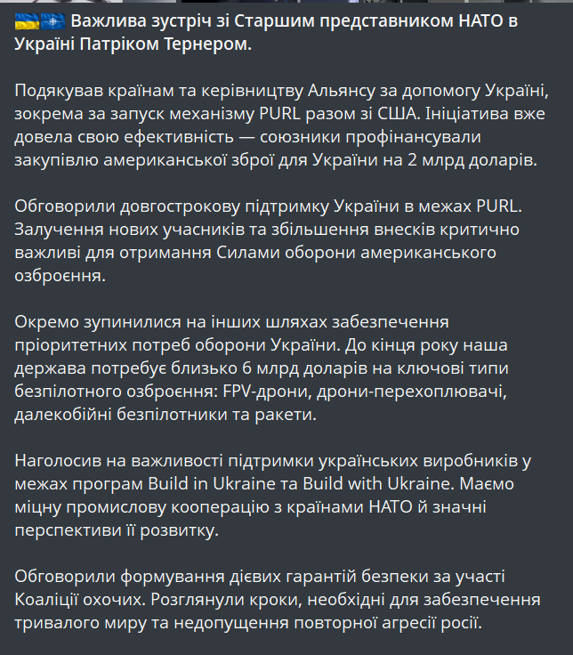 Шмигаль зустрівся зі Старшим представником НАТО — про що говорили - фото 1