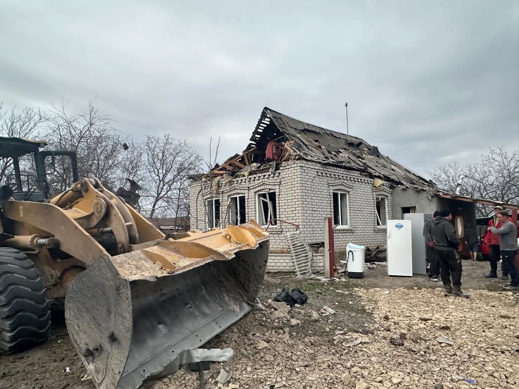 Удар по Донецькій області дитмайданчик бомба