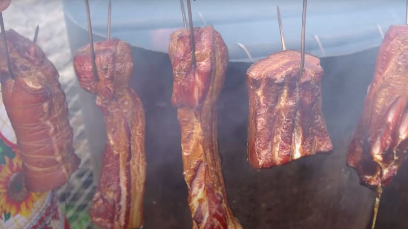 как быстро коптить сало в домашних условиях