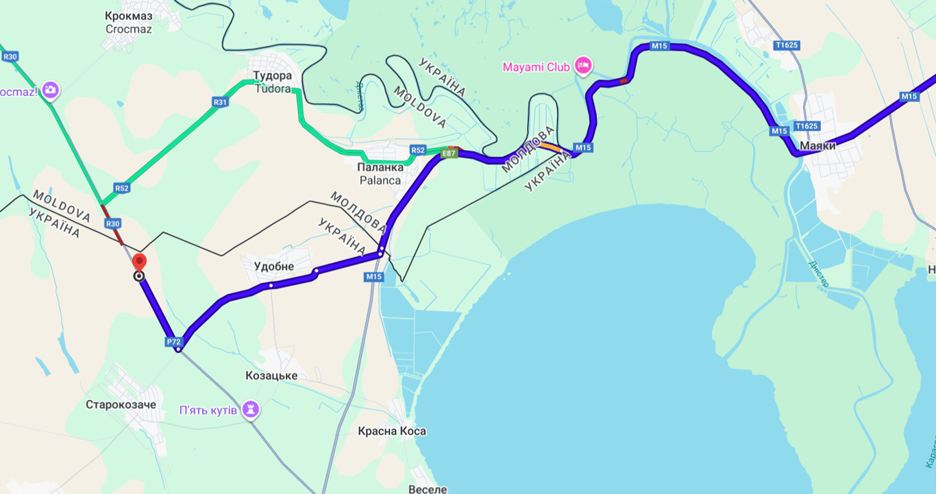 Черги до Молдови — водії застрягли на трасі Одеса-Рені - фото 1