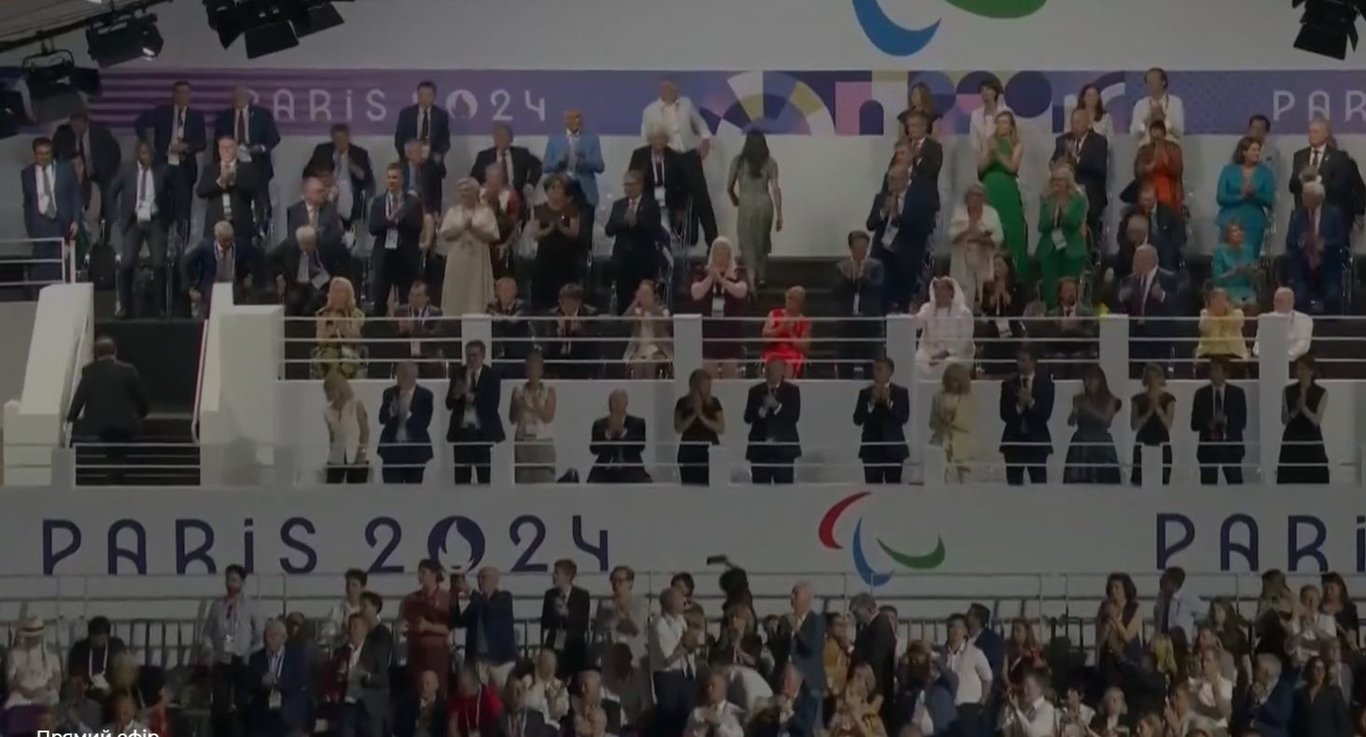 Украина на открытии Паралимпийских игр-2024