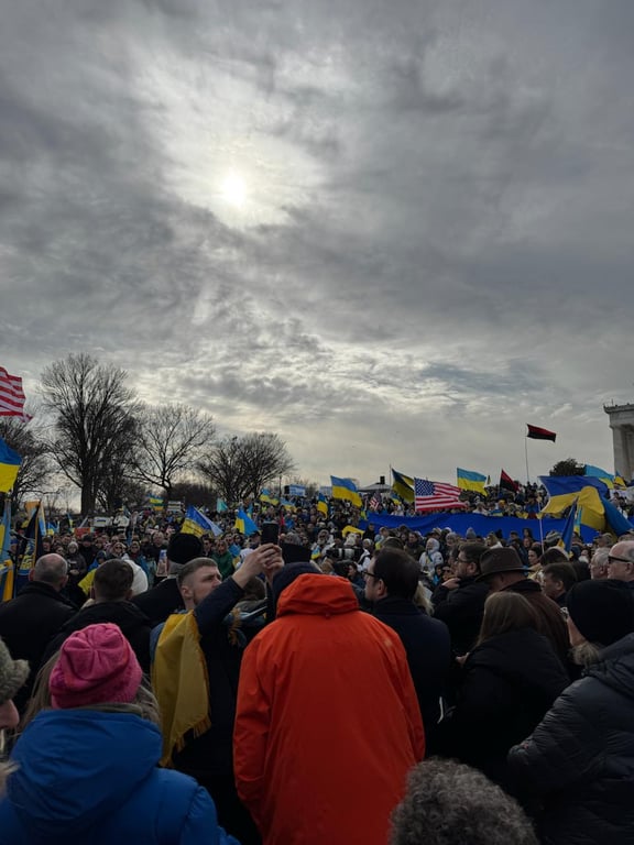 Мітинг у Вашингтоні 22 лютого