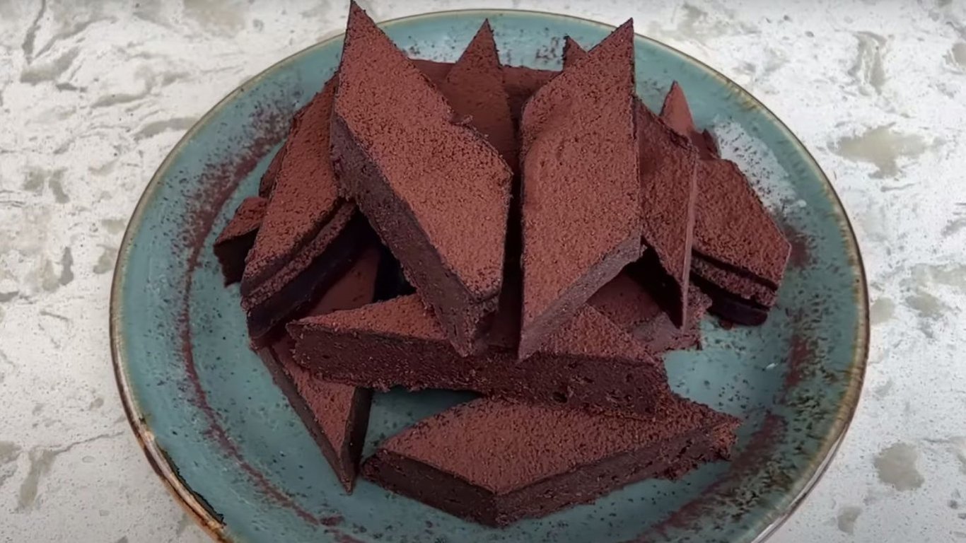 Шоколадний десерт за 20 хвилин — швидкий покроковий рецепт з фото та відео