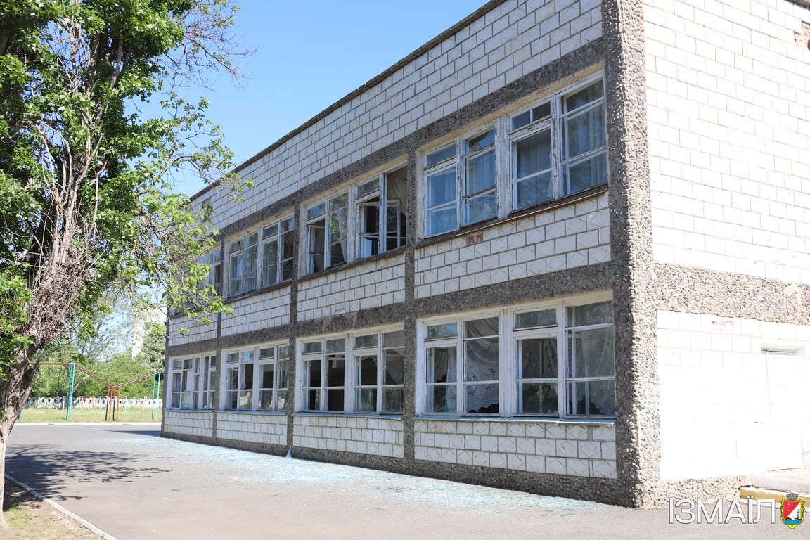 Освітній заклад залишився без вікон