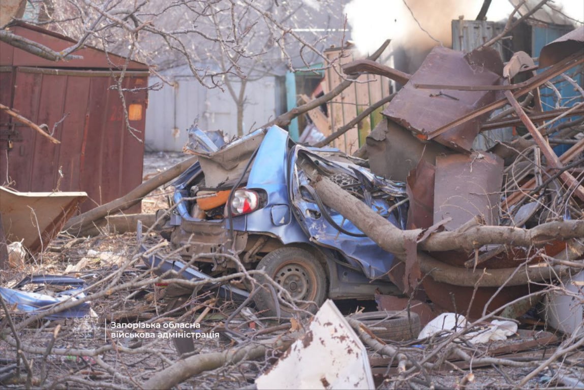 Удари Росії по Запоріжжю 14 березня