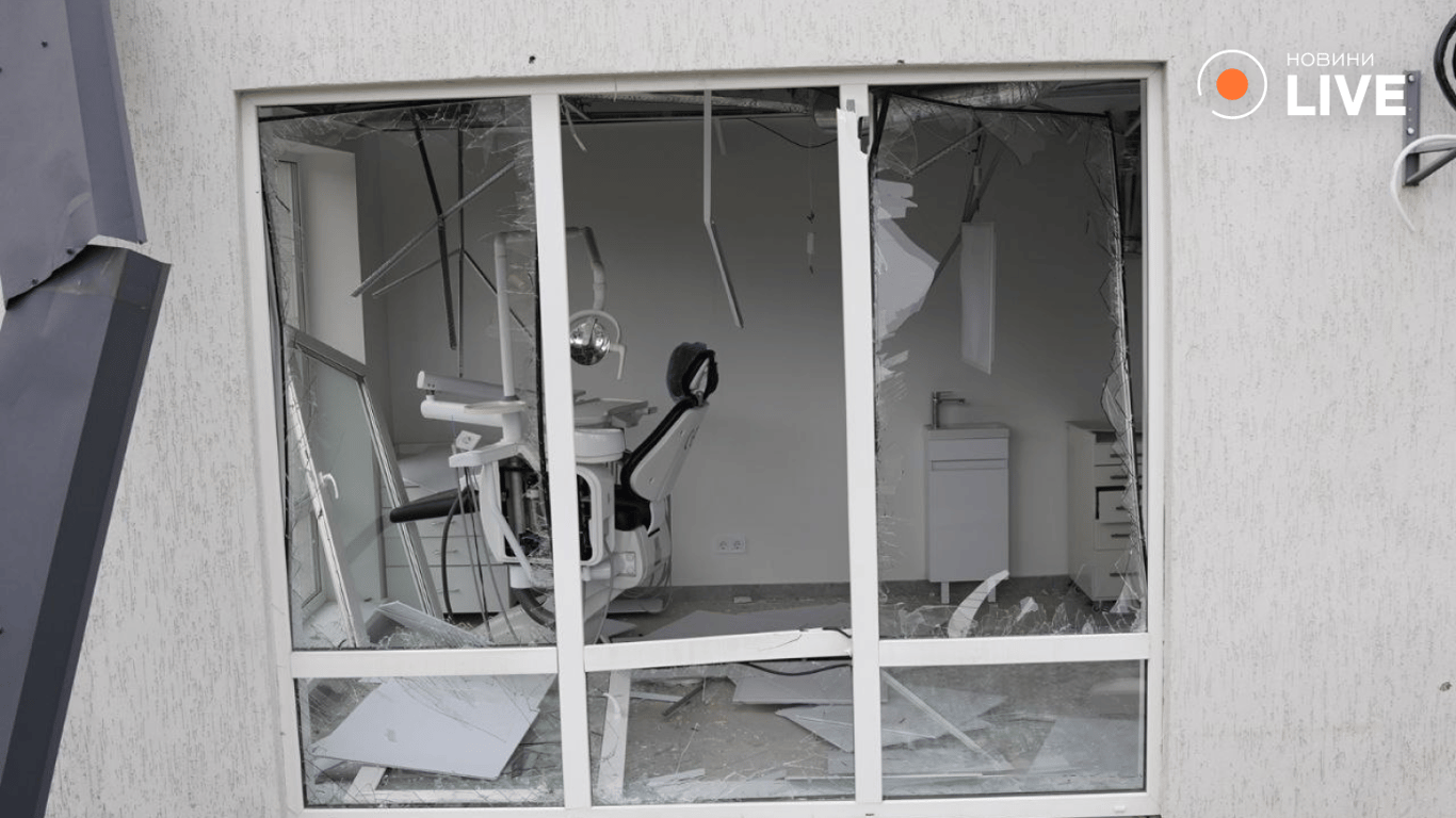 Гостомель фото наслідків удару