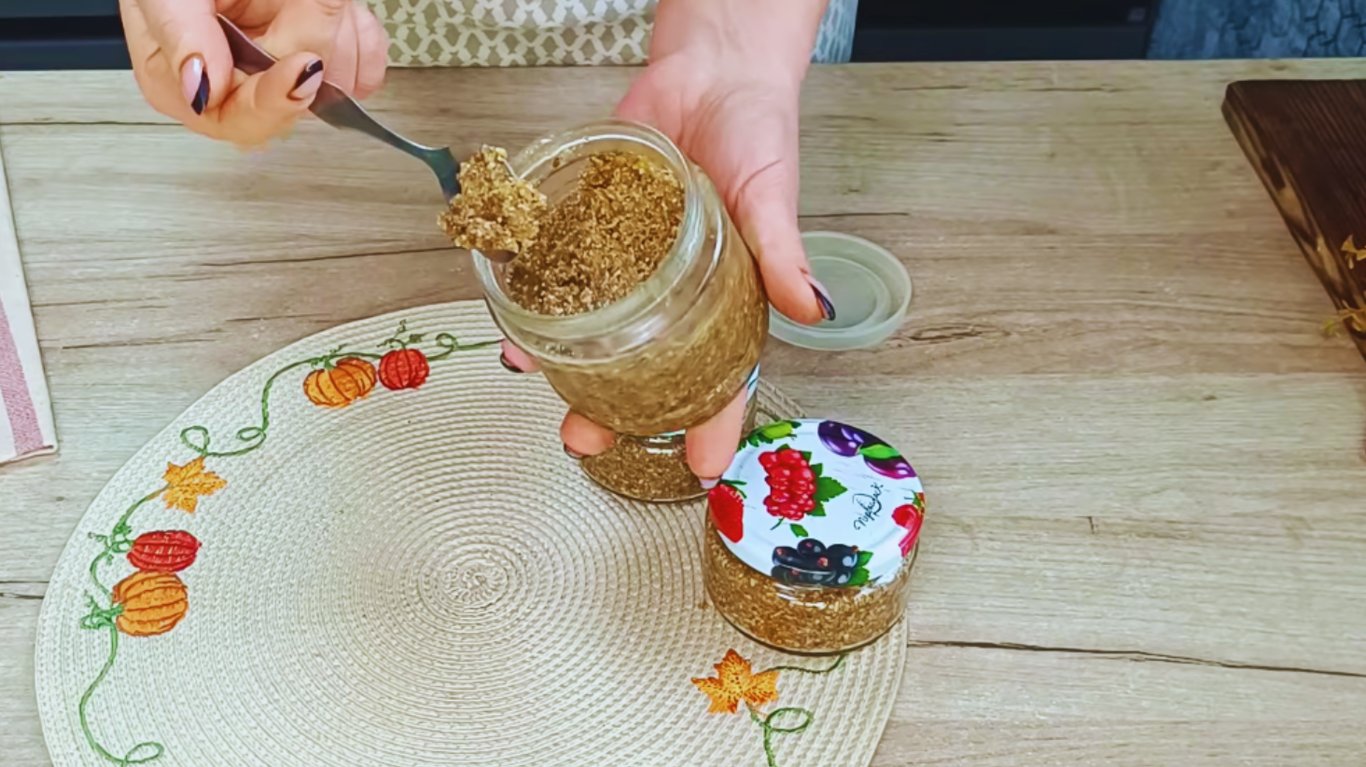 смачна корисна суміш із насіння та меду, зміцнює імунітет 