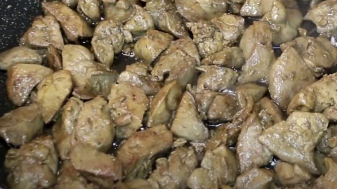 салат з печінкою, який піднімає рівень заліза в організмі 