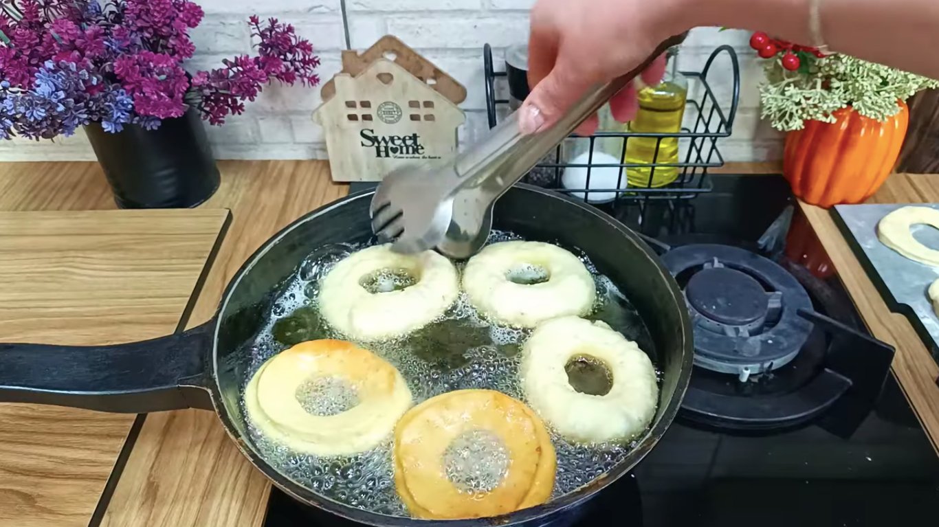 рецепт пончиків