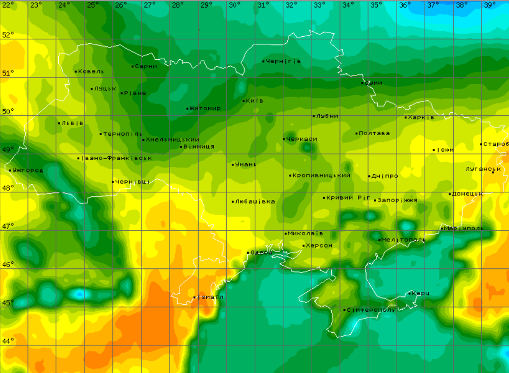 Погода в Україні 2 вересня