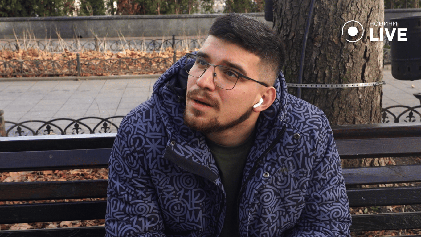 Одесит Євген. Фото: Новини.LIVE/ Юлія Браславська