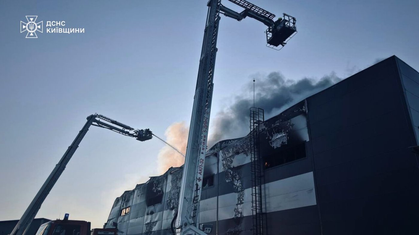 Пожежа на Київщині 22 березня