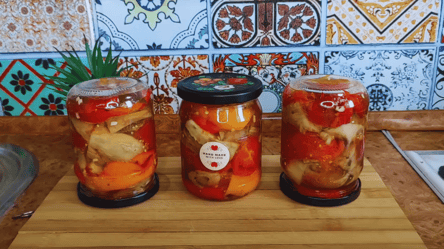 Салат из запеченных баклажанов — фаворит среди консервации - 285x160