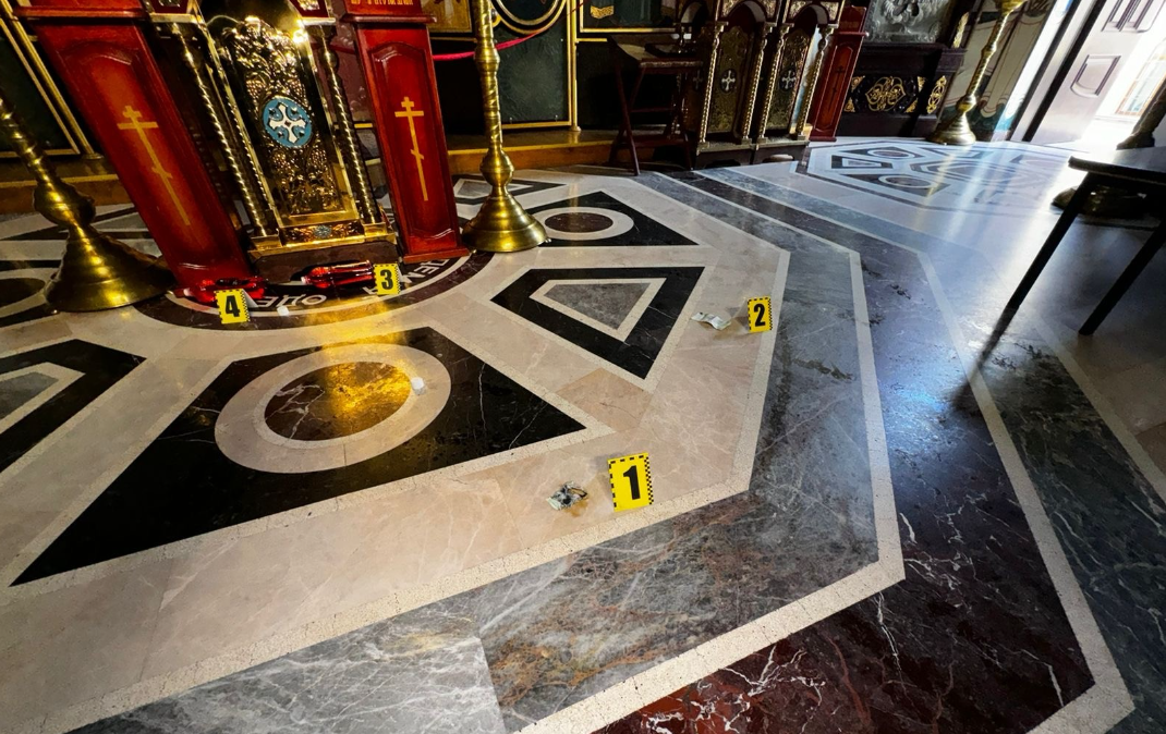 Пожежа у храмі в Одесі невдалась