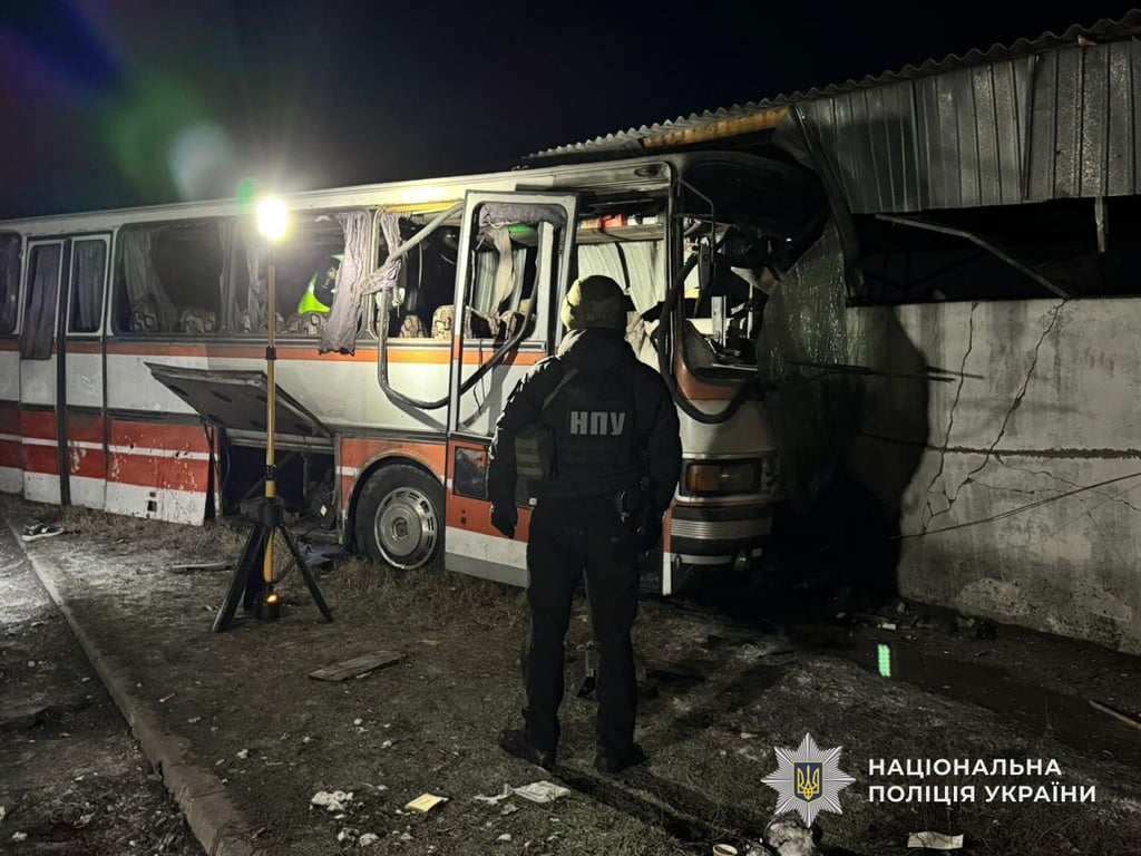 Атака на шахтарський автобус у Павлограді 1 лютого