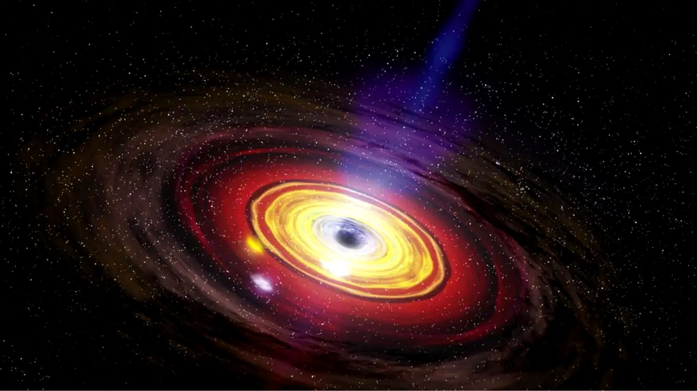 Что-то странное у черной дыры посылает сигналы на Землю каждые 76 минут — фото