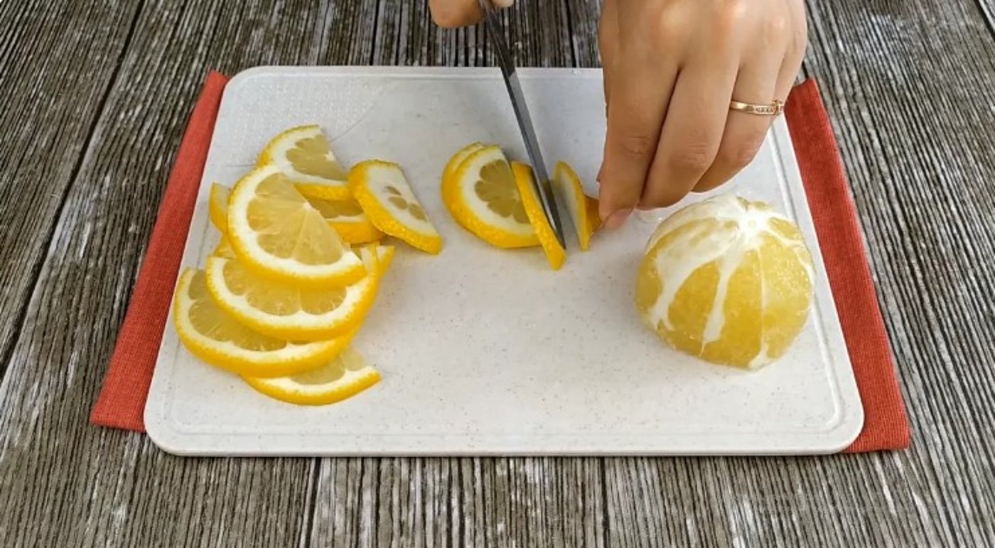 Homemade mojito with lemon - recipe