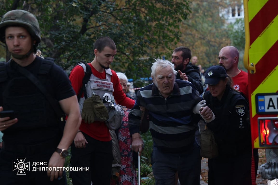 Російський удар по Дніпрі 20 вересня