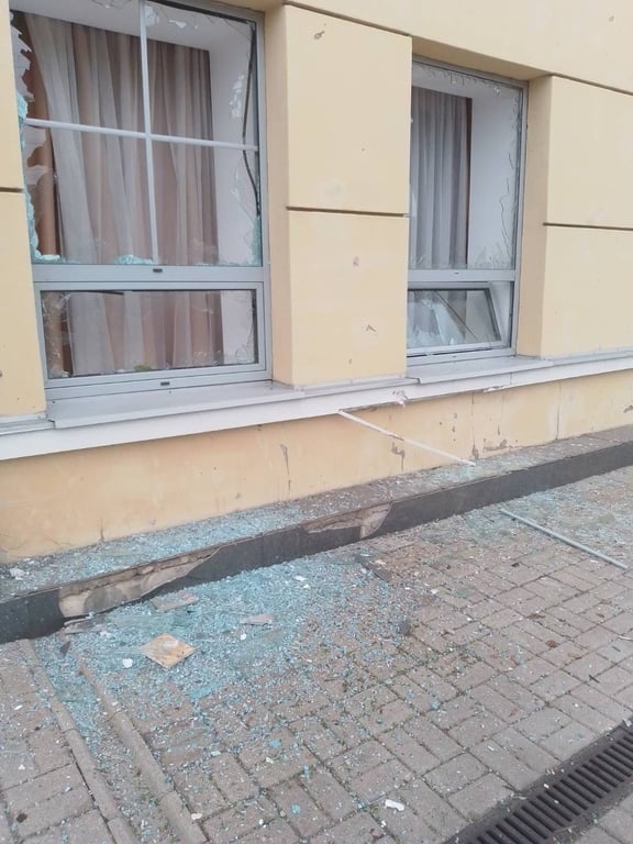 Атаки безпілотників на залізничний вокзал