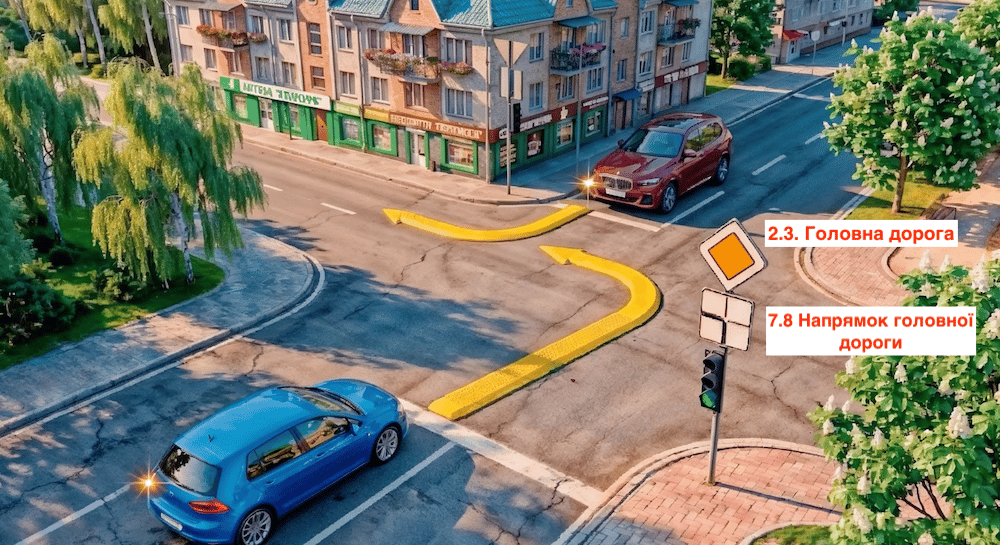 Тест ПДР: хто за ким проїде