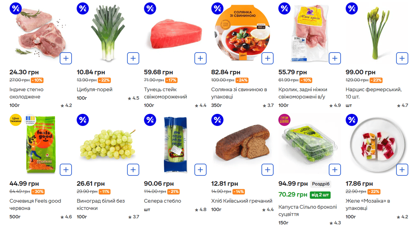 Супермаркети розставили сіті — які продукти віддають зі знижками до 50% - фото 1