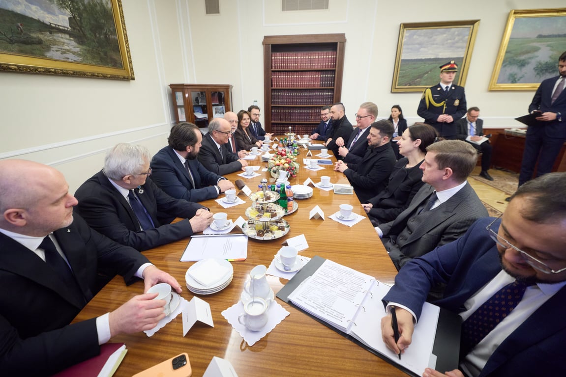 Зеленський зустрівся з маршалком Сейму Польщі