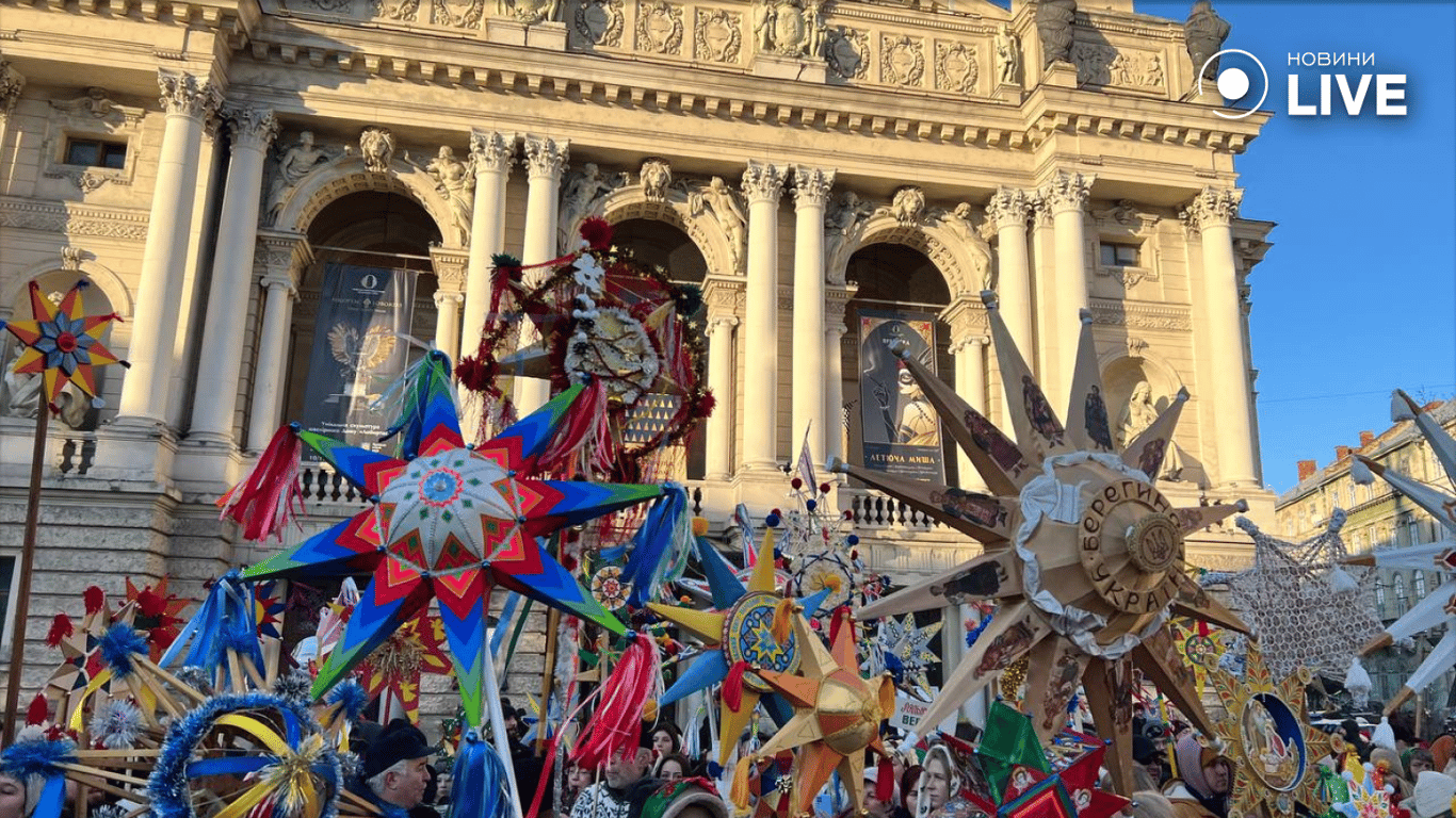 У Львові відбувся фестиваль "Спалах різдвяної звізди"