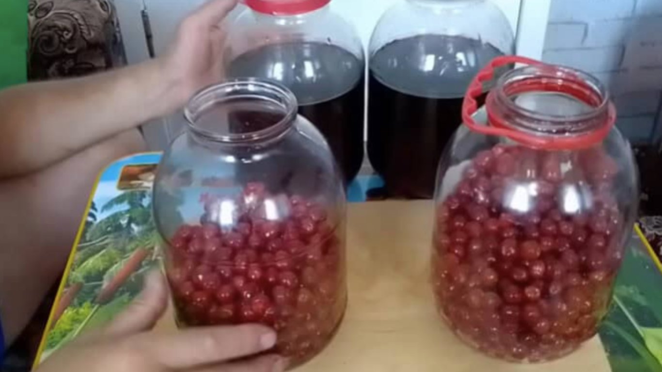 рецепт наливки з вишень