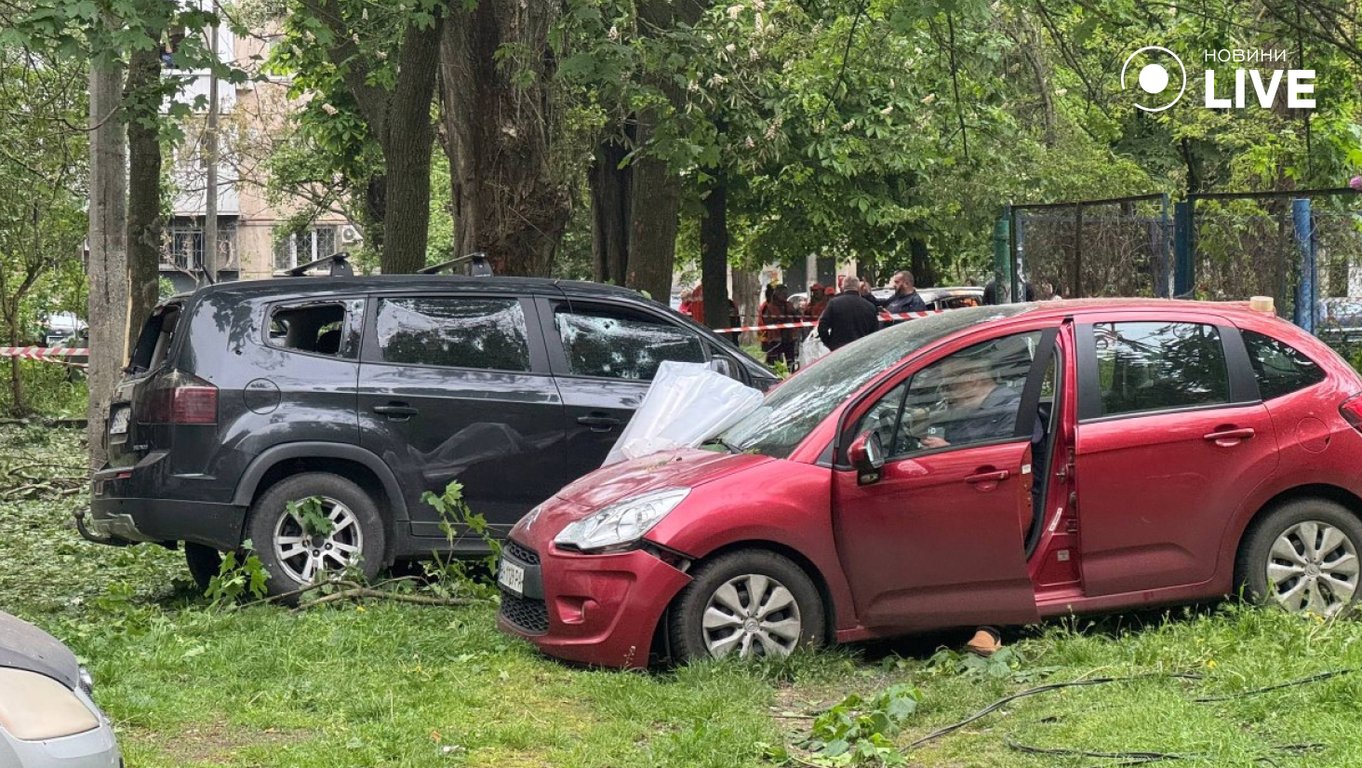 Наслідки обстрілу Одеси