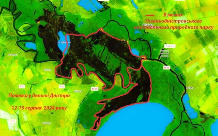 Пожежа на Одещині