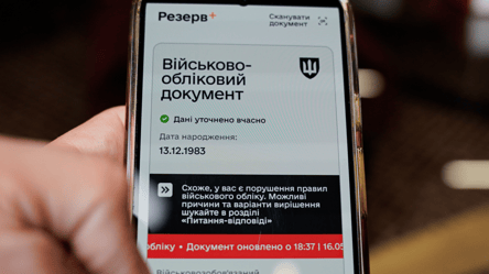 Ошибка ТЦК или новая повестка: почему Резерв+ снова показывает розыск - 285x160