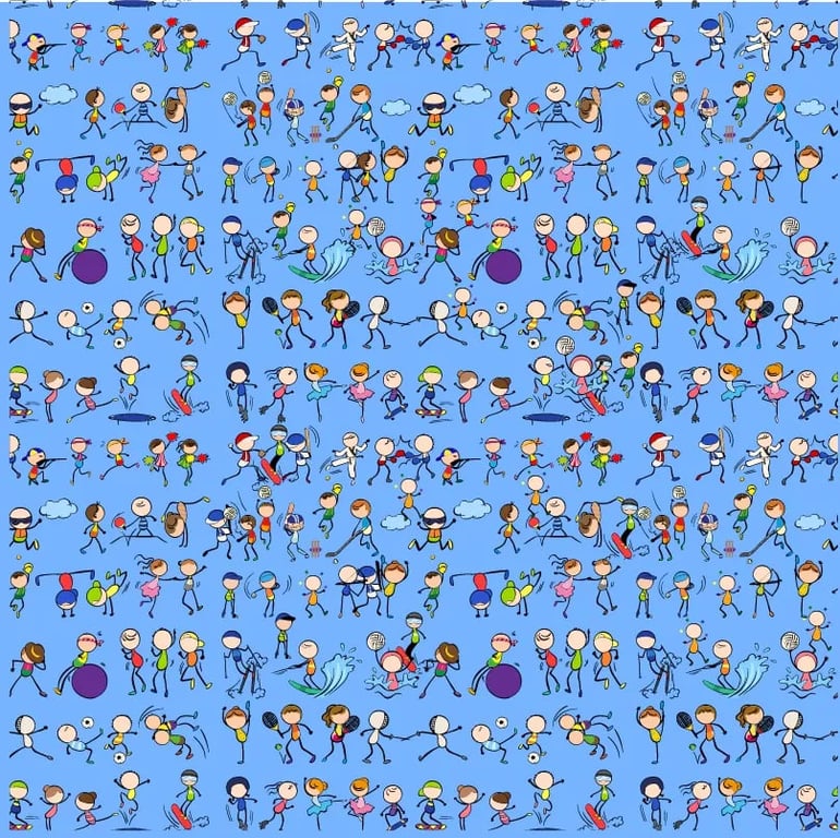 Олімпійська загадка — знайдіть на малюнку чотирьох лучників за 20 секунд - фото 1