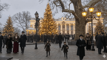 Новый год в Одессе 100 лет назад — каким увидел ИИ - 285x160